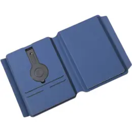 Onex Change Zero Recycled 10000mAh 15W MagSafe Wireless A5 Organiser Navy Open